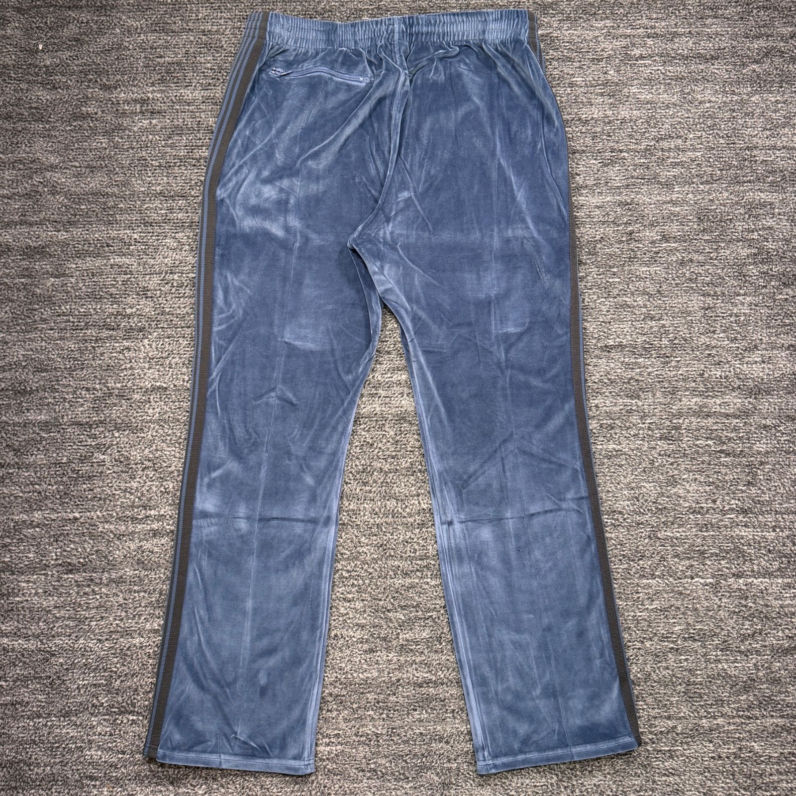 未使用品 Needles NS253 NARROW TRACK PANT C/PE VELOUR XL ニードルス