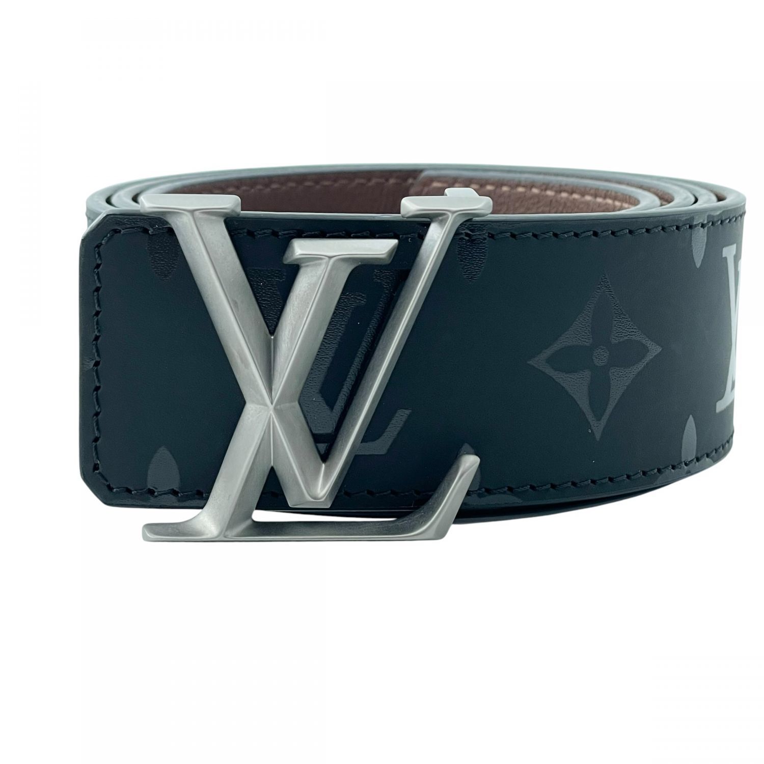 中古】 LOUIS VUITTON ルイ・ヴィトン メンズベルト M9346 イニシヤル