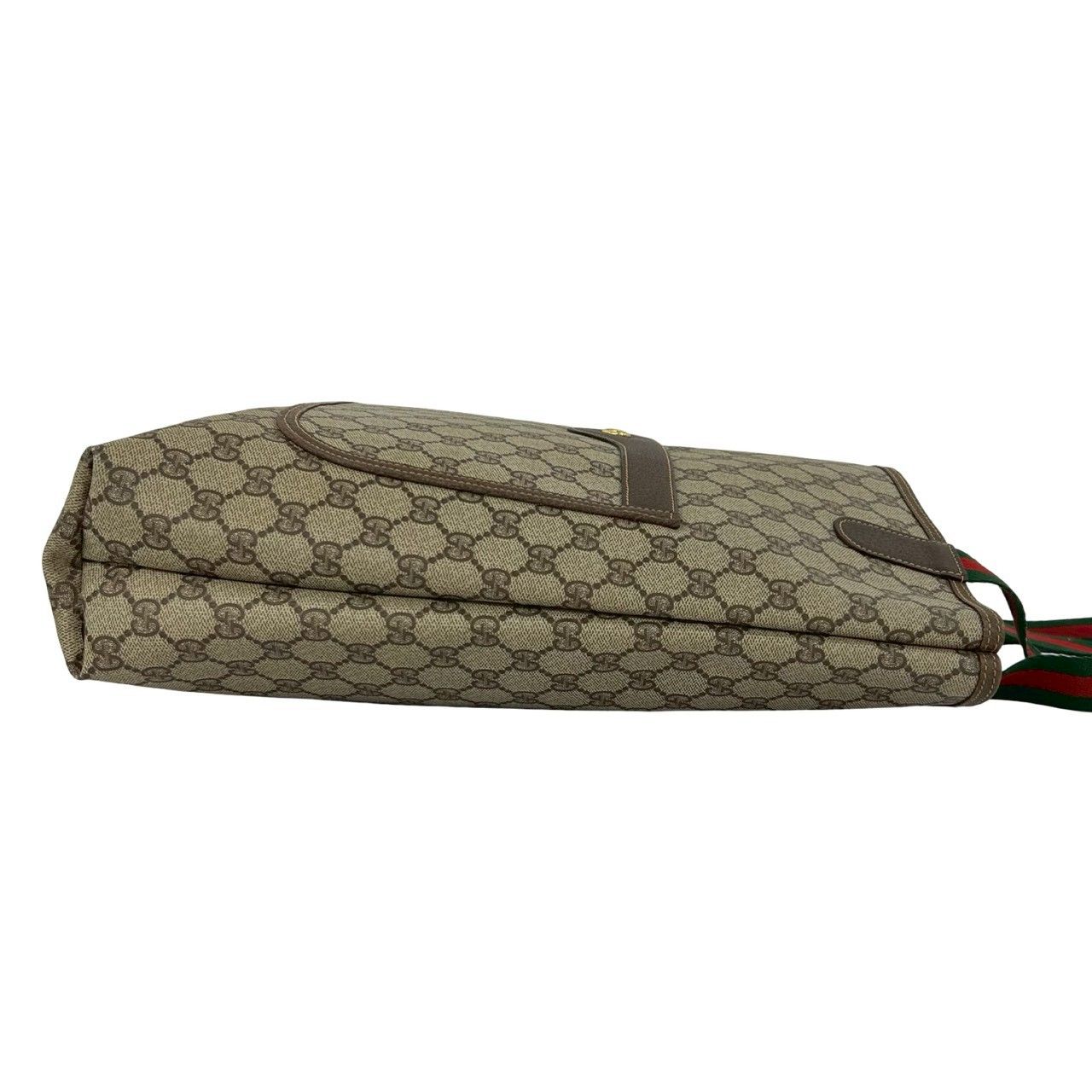 美品 Gucci グッチ ボディバッグ GG 斜め掛け◎ シェリーライン 極 美品 GUCCI グッチ オールドグッチ ヴィンテージ シェリーライン GG