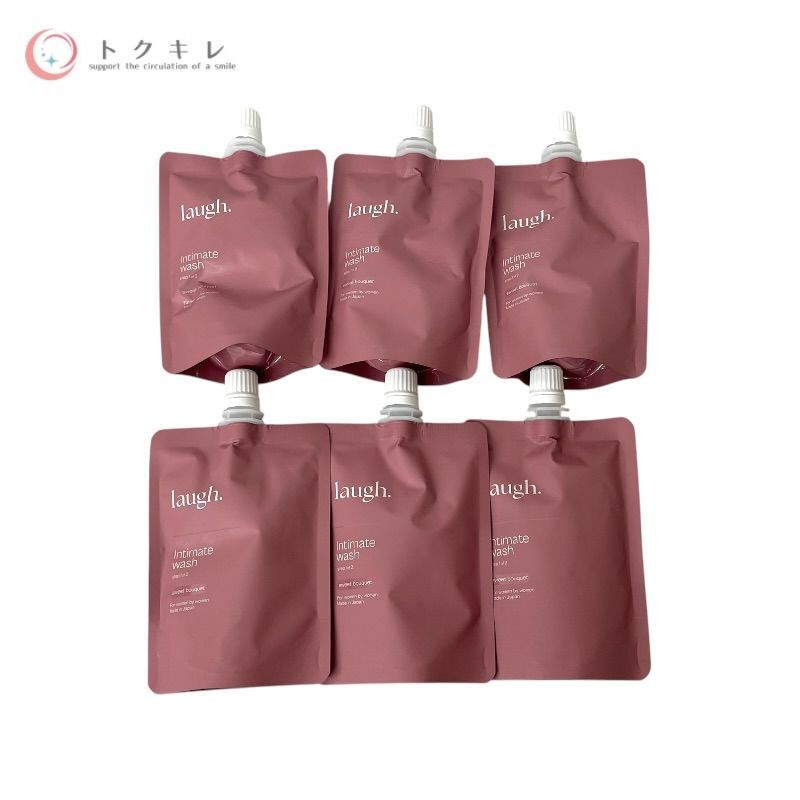 【トクキレ】ラフドット インティメイトウォッシュ スイートブーケ 詰め替え用 100ml 6本セット 未使用未開封