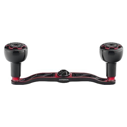 ゴメクサス CH120 パワーリールハンドル ダイワ (Daiwa) シマノ (Shimano) ベイトリール対応 ダブルハンドル シーボーグ ソルティガIC 専用 両軸リール ハンドル交換 全長120mm 30mmハンドルノブ付き ディープ 46bec256