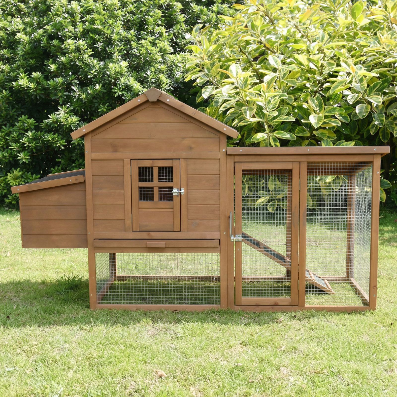防雨仕様・掃除簡単】ペットハウス 鶏小屋 大型 小動物ケージ 屋外