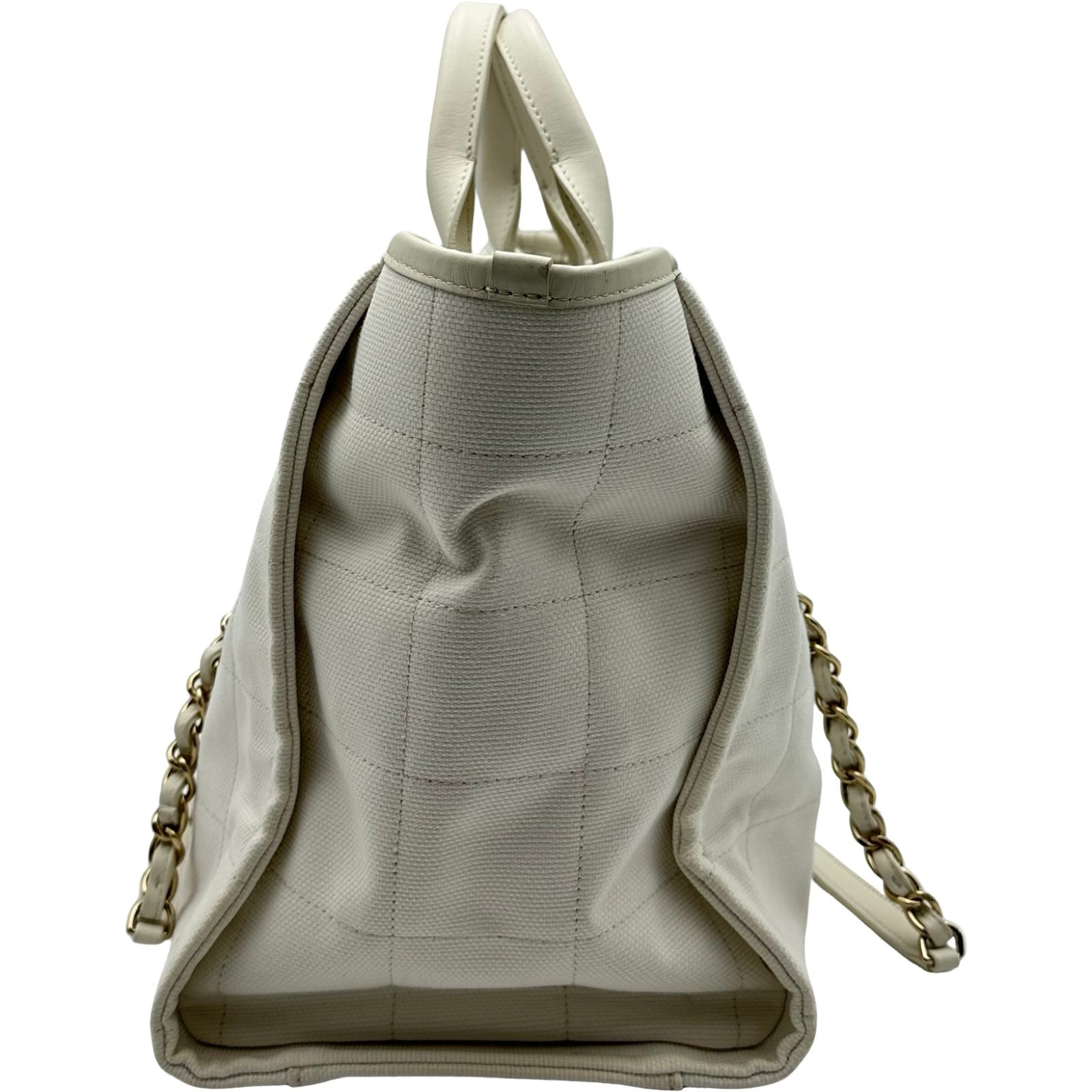 シャネル CHANEL ドーヴィルGM チェーントートバッグ A66941 