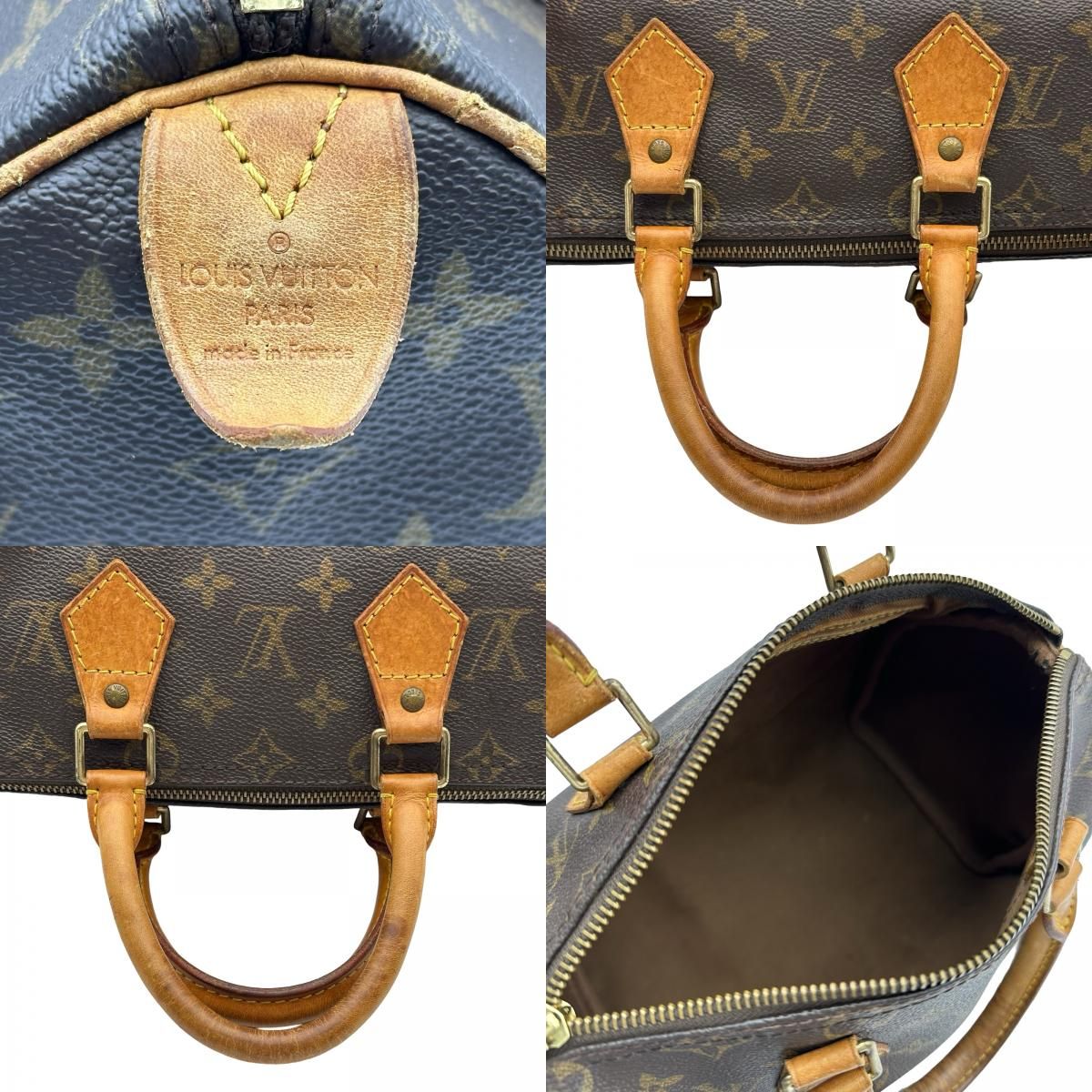 ルイ・ヴィトン LOUIS VUITTON スピーディ25 M41528 ブラウン 