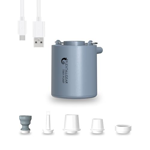 FLEXTAILGEAR TINY PUMP 携帯式エアーポンプ 1300mAh 電池 13.5ワット USB充電式 最軽量ポンプ 3.5Kpa 空気入れ 空気抜く プール用ブイ 浮き輪 真空袋as 84432ee4