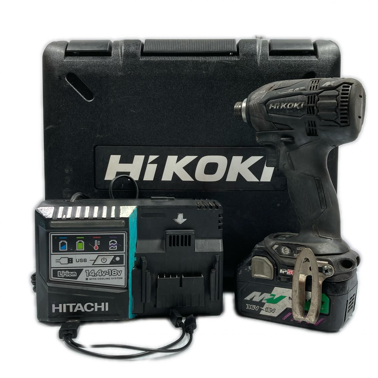 HiKOKI ハイコーキ 36v コードレスインパクトドライバ 充電器・充電池 