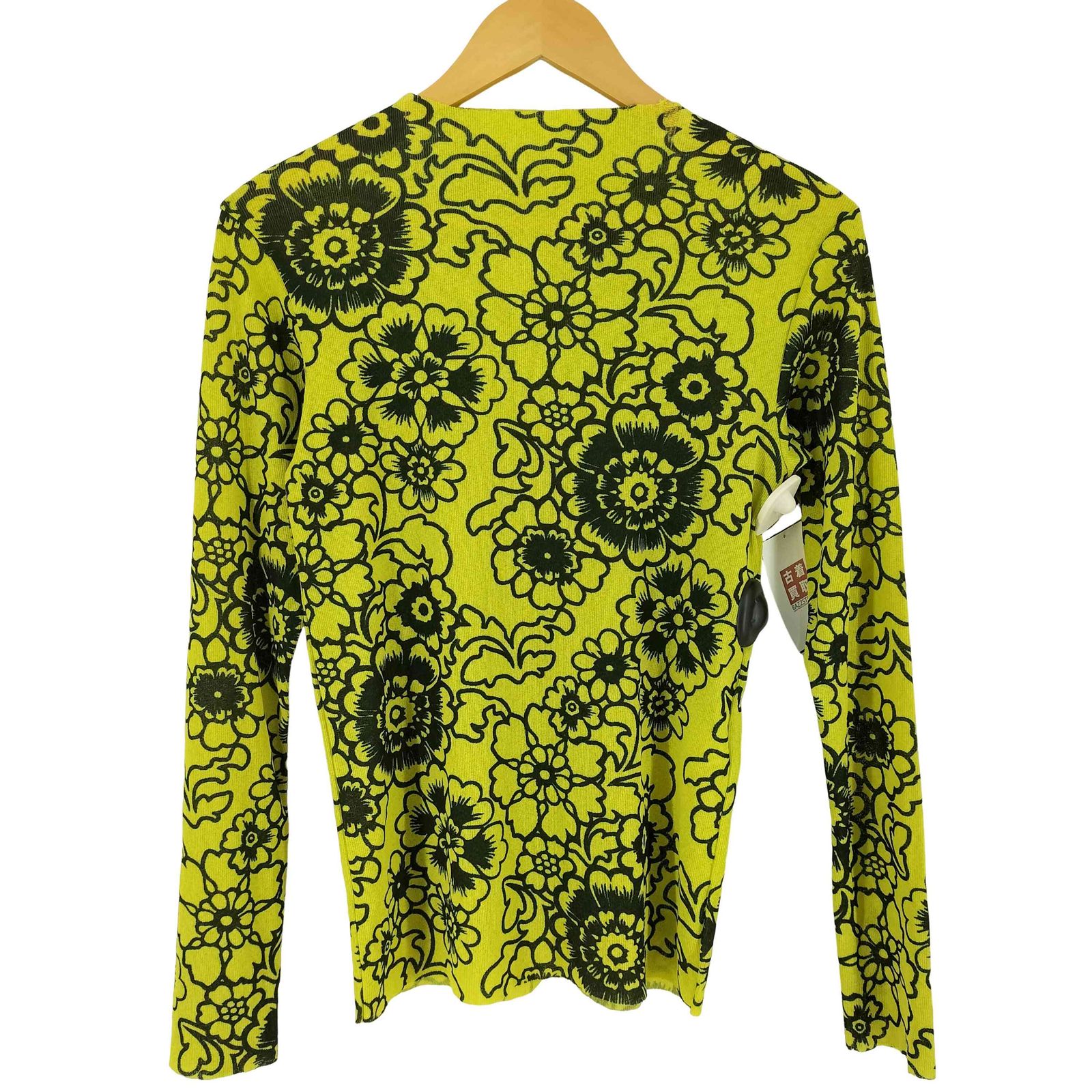 ユーズドフルギ USED古着 {{LIBRIO MENDONCA}} 花柄L/S シアーカットソー レディース JPN：S