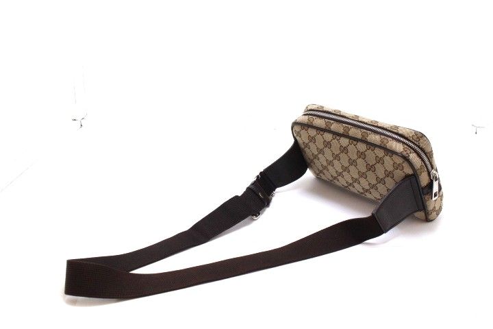 GUCCI グッチ バッグ GGウエストバッグ ベージュ/ダークブラウン