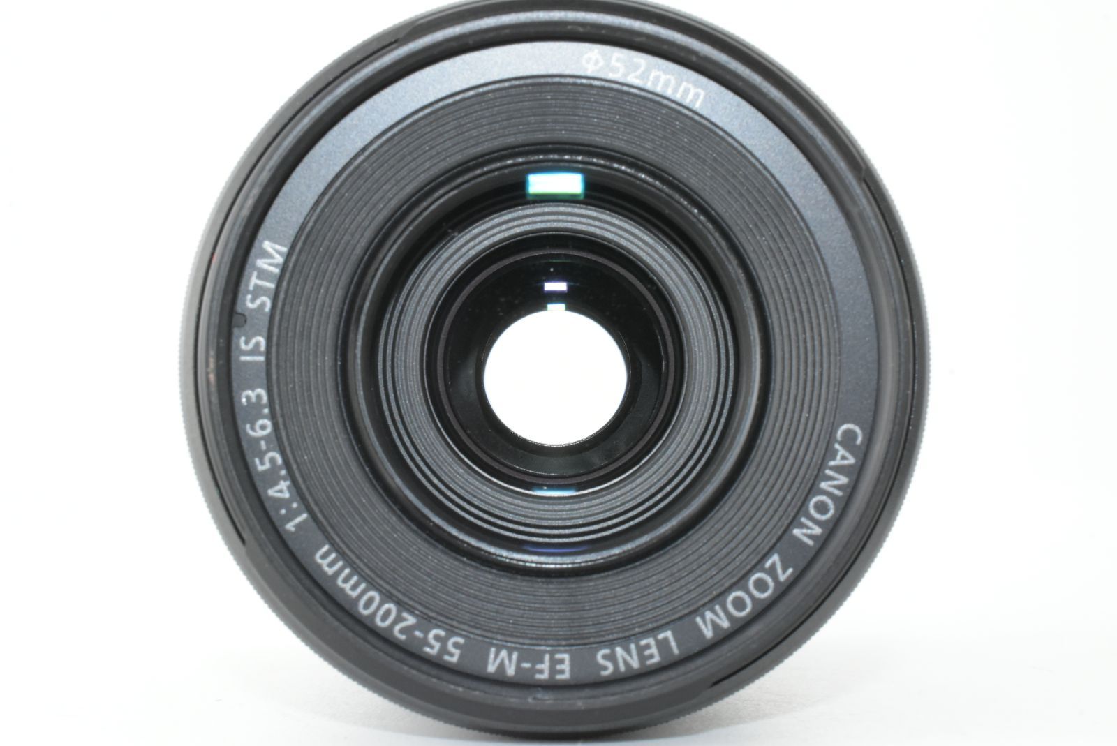 美品】Canon ZOOM LENS EF-M 55-200mm F4.5-6.3 IS STM Black キャノン