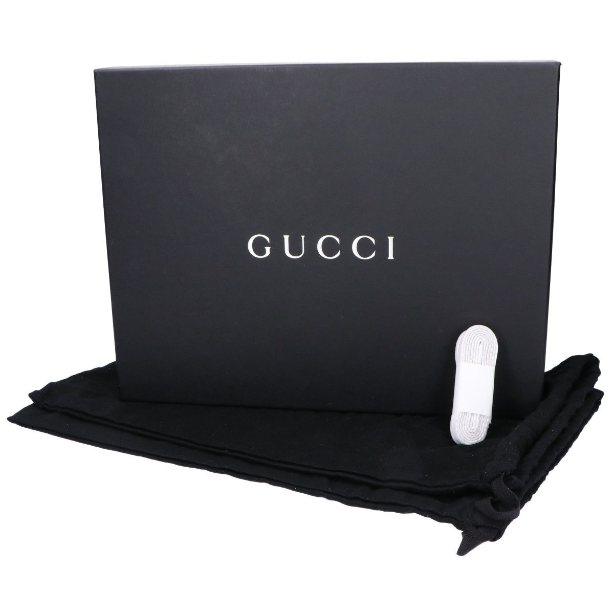 GUCCI グッチ ホワイト 864414 ストレッチ レザー ハイトップ
