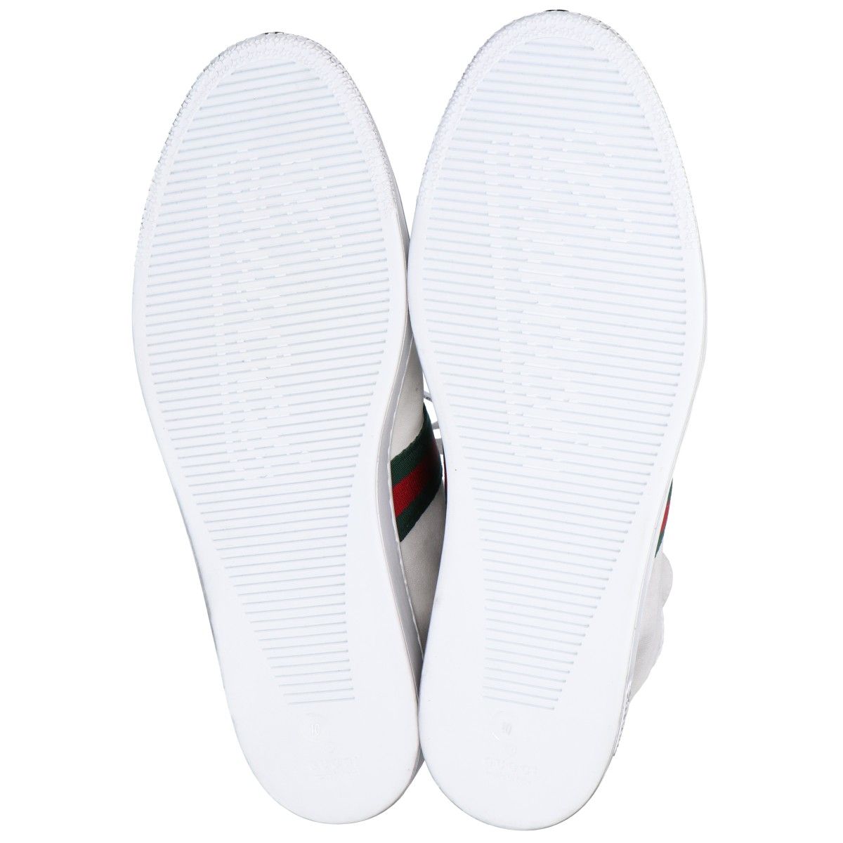 GUCCI グッチ ホワイト 864414 ストレッチ レザー ハイトップ