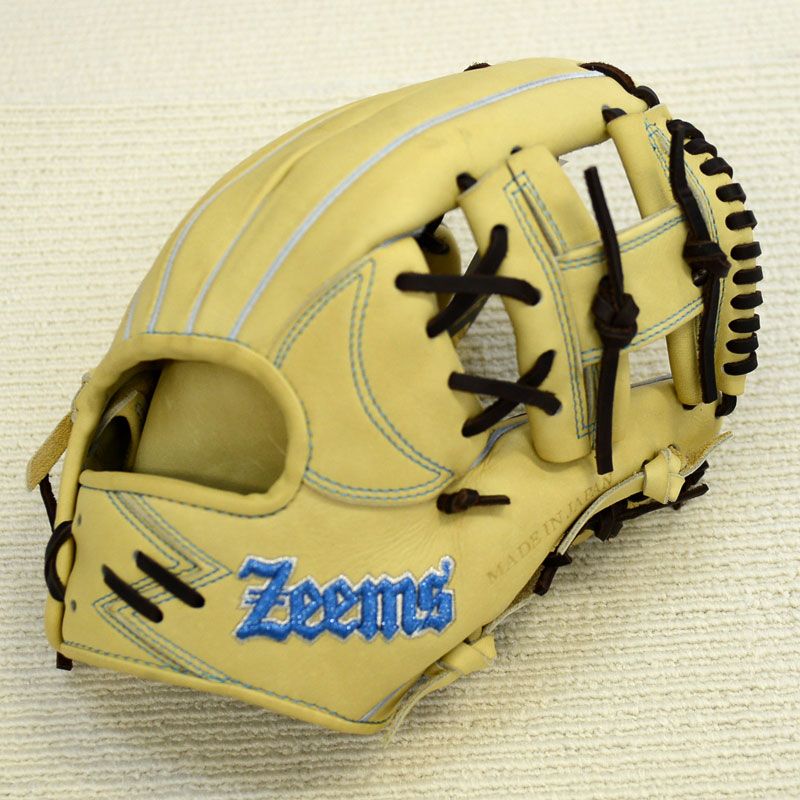 Zeems 軟式グローブ ジームス Zeems 限定 軟式グラブ 三方親 内野手用 Zeems型ロゴ 野球