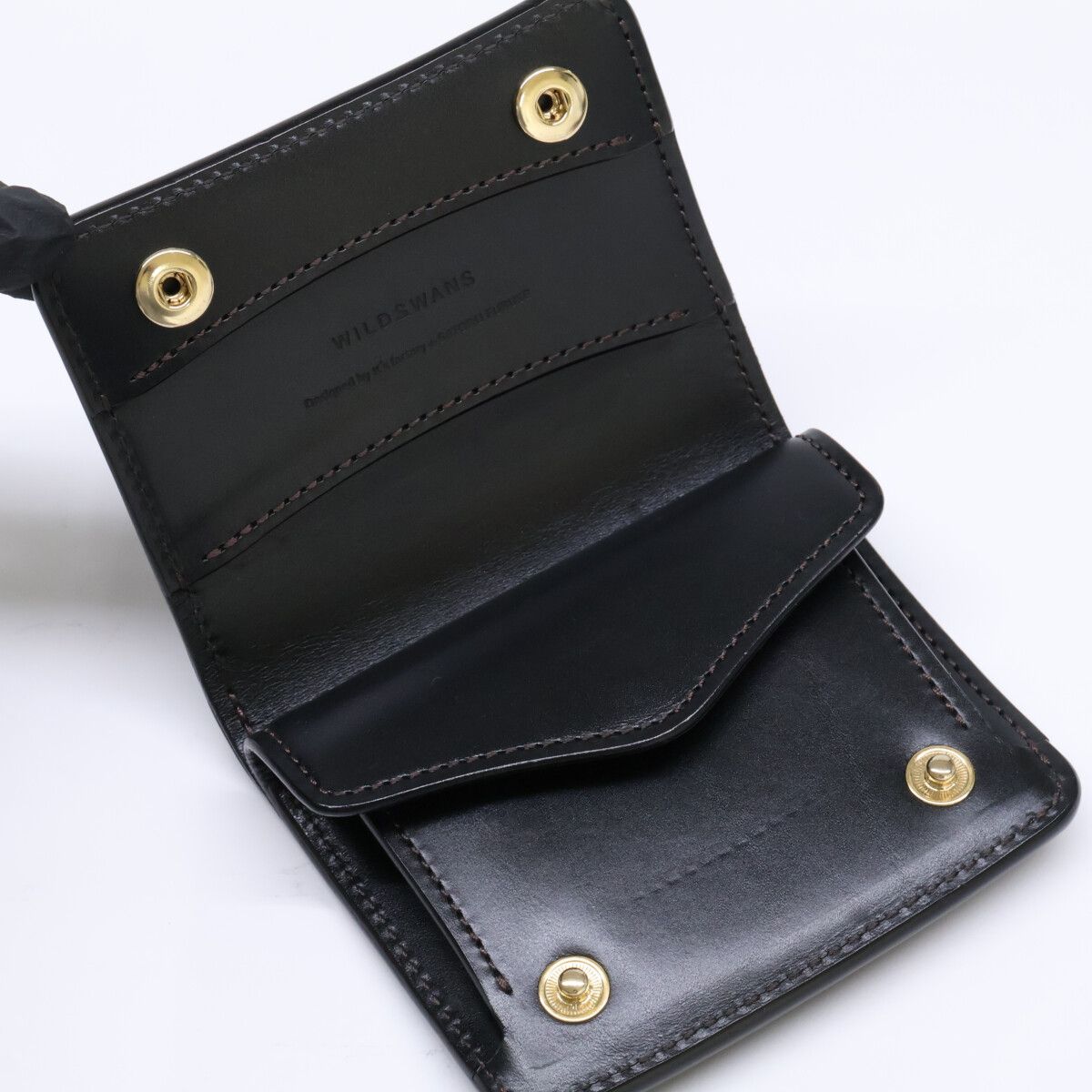 WILDSWANS ワイルドスワンズ KF-003/CRC/BK クロコダイル/サドルプル