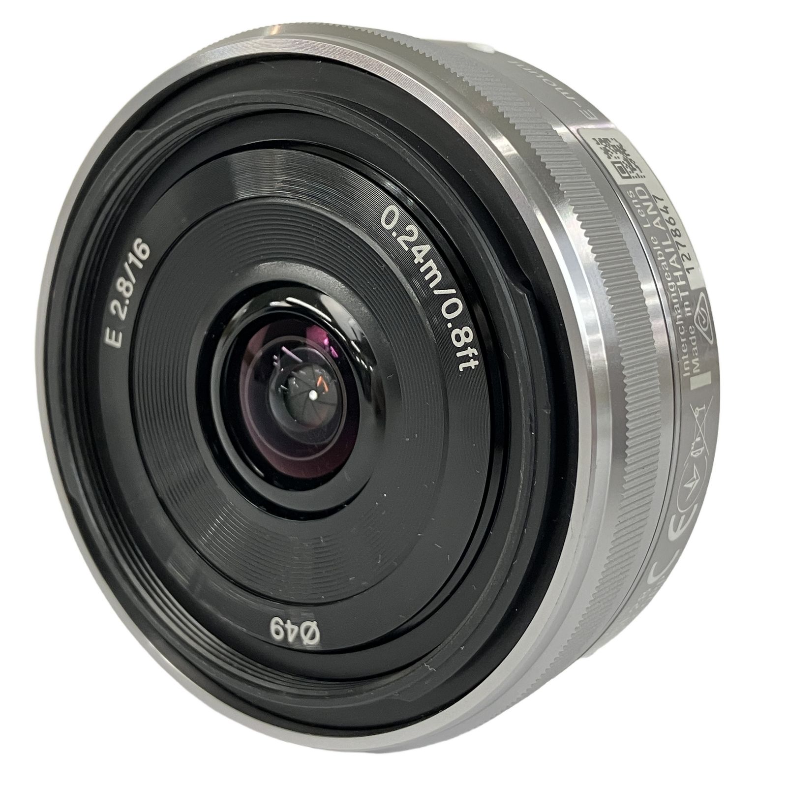 SONY ソニー/交換レンズ/16mm/SEL16F28/0683946/Bランク/81【中古】 中古】ソニー E 16mm F2.8 [SEL16F28] 在庫一覧｜カメラのキタムラ
