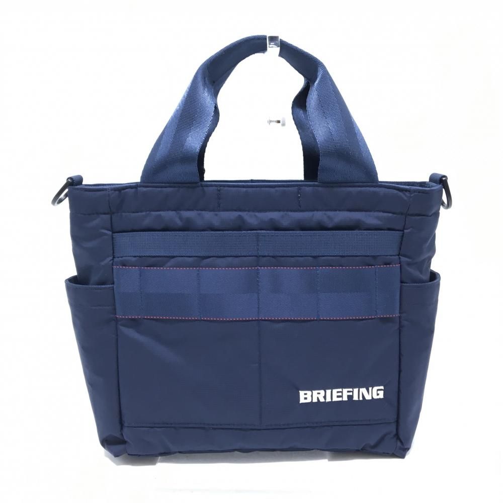 新品】ブリーフィング 2WAYカートバッグ ネイビー ロゴ刺しゅう