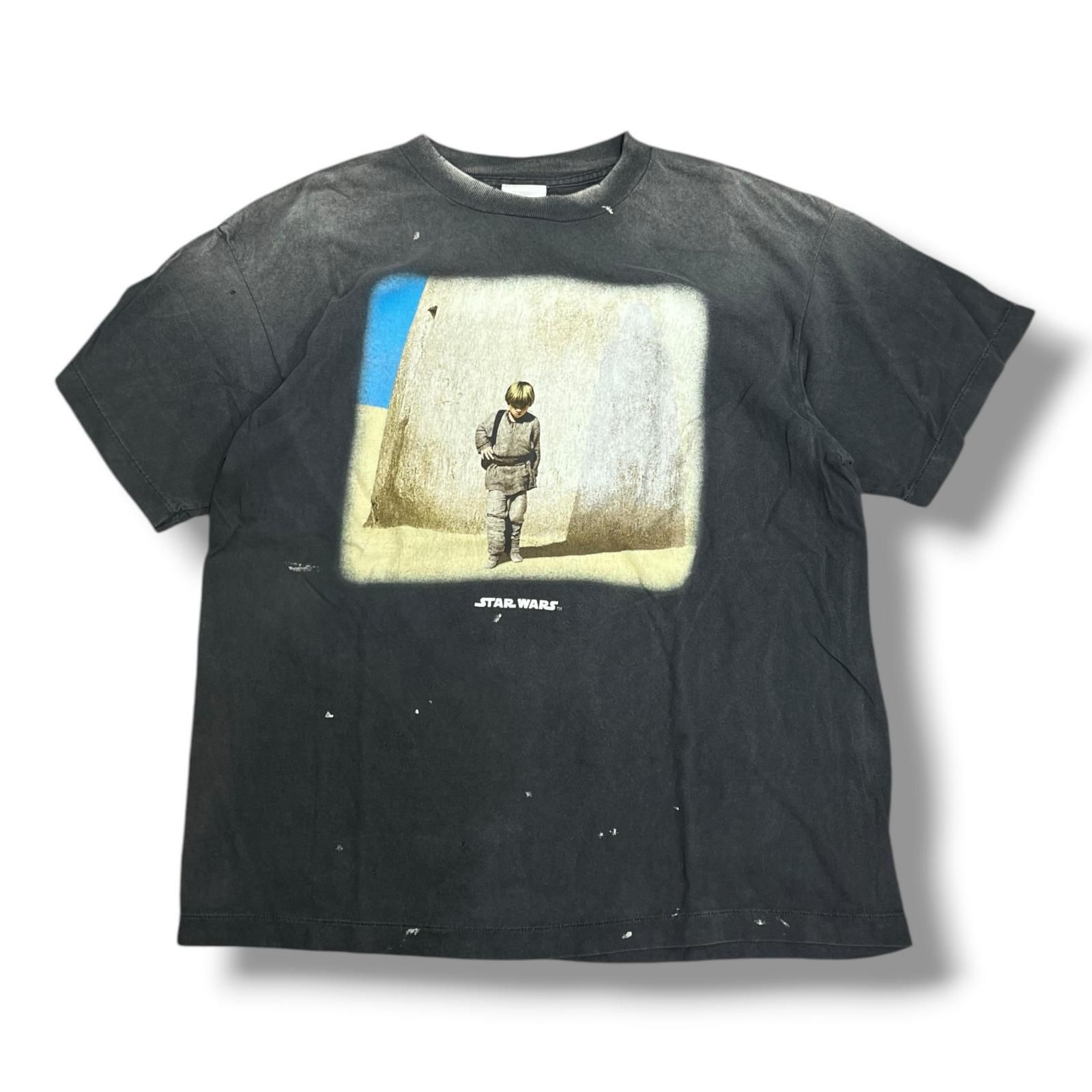 SAINT MICHAEL 25SS SW_SS TEE ANAKIN スターウォーズ アナキン プリント Tシャツ Tシャツ セントマイケル SM-HR8-0000-C63 チャコール M （13628M）
