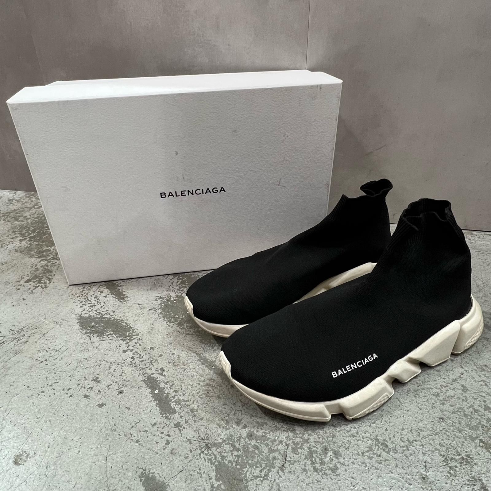 BALENCIAGA スピードトレーナー スニーカー バレンシアガ ブラック 44