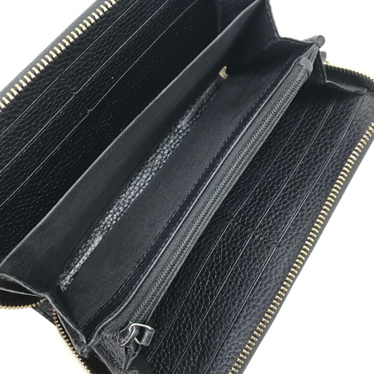 GUCCI グッチ 長財布 ソーホー インターロッキング 308004 ブラック
