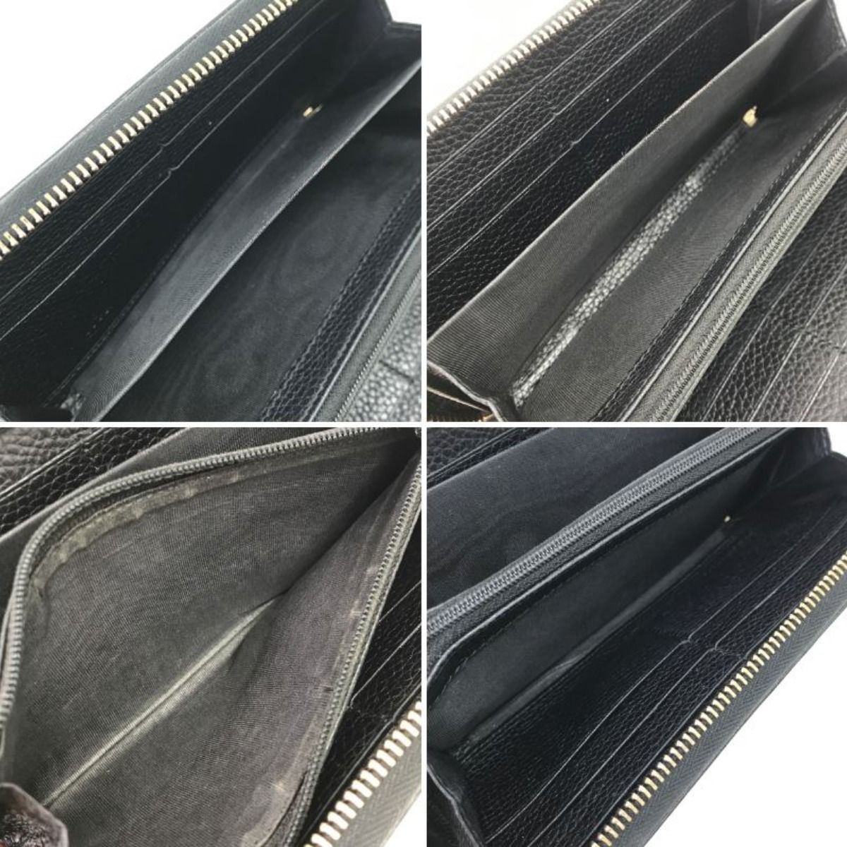 GUCCI グッチ 長財布 ソーホー インターロッキング 308004 ブラック