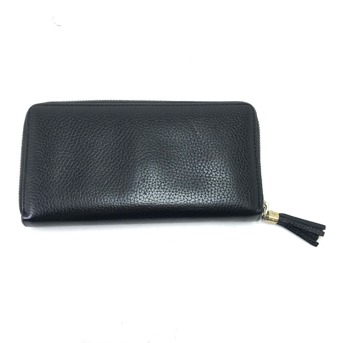 GUCCI グッチ 長財布 ソーホー インターロッキング 308004 ブラック