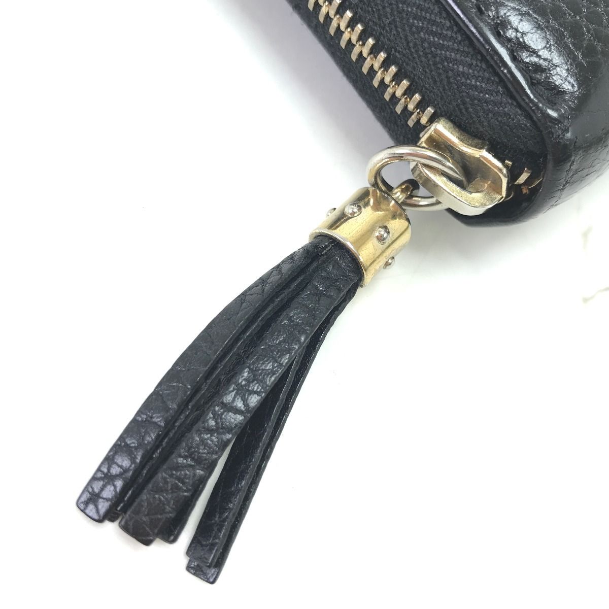 ◇極美品◇グッチ　308004　ソーホー　ラウンドファスナー長財布　ブラック GUCCI グッチ 長財布 ソーホー インターロッキング 308004 ブラック