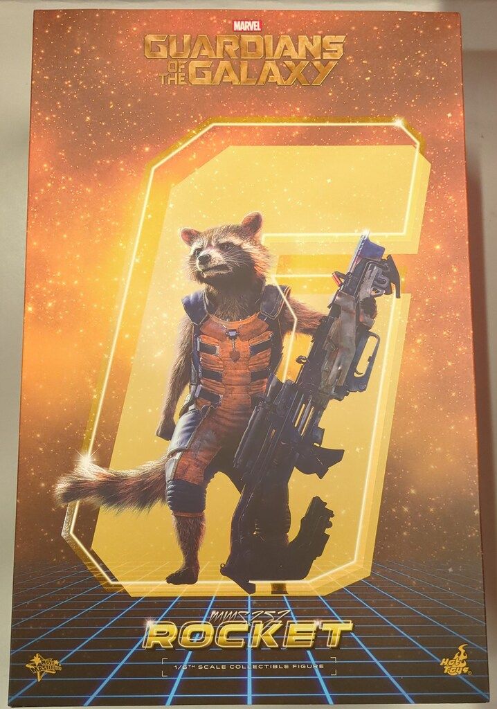 HOTTOYS MOVIE MASTERPIECE ROCKET (MMS252) MMS252　GUARDIANS OF THE GALAXY