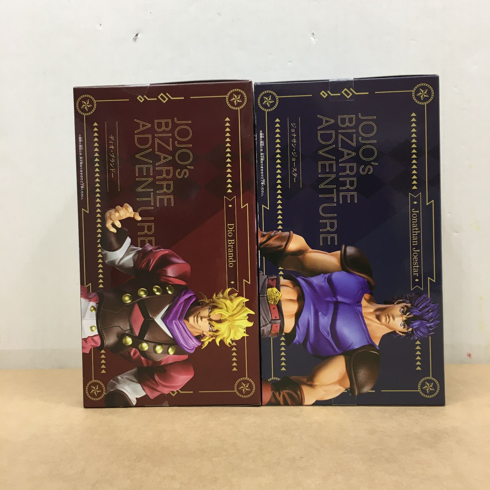 未開封品 ジョジョの奇妙な冒険 ファントムブラッド Mometria ディオ ジョジョの奇妙な冒険 Mometria ジョナサン ディオ フィギュアセット