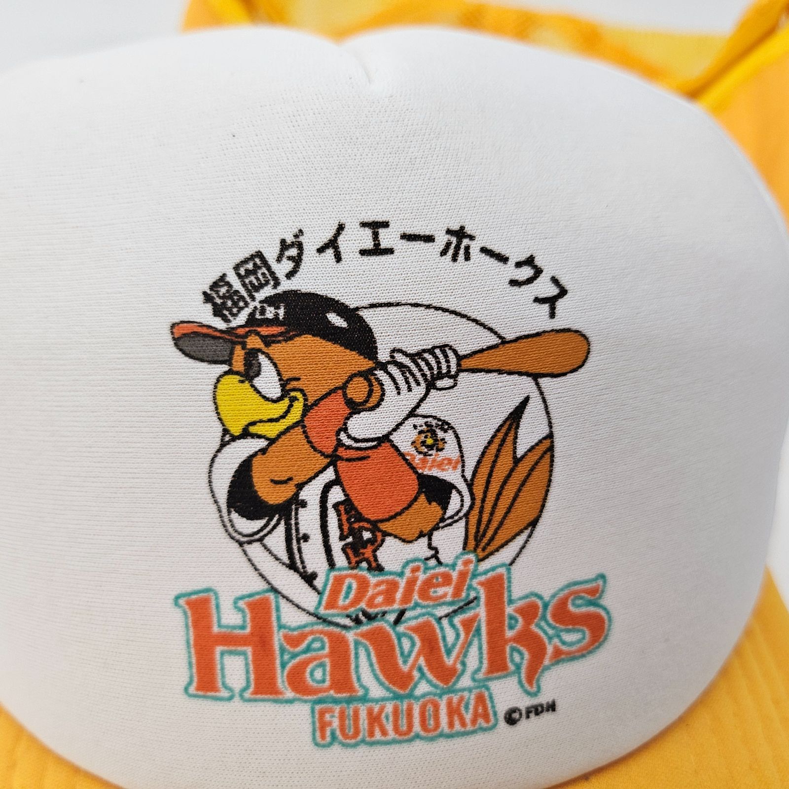 未使用保管品 福岡ダイエーホークス メッシュキャップ 帽子 野球 応援