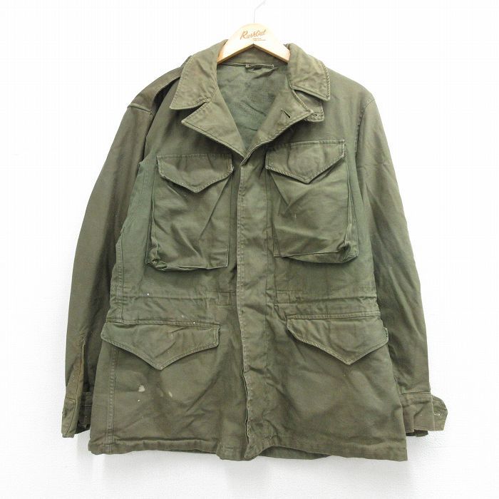 M/古着 長袖 ビンテージ ミリタリー フィールド ジャケット メンズ 40年代 40s M-43 緑【spe】 26apr21 M/古着 長袖 ビンテージ ミリタリー フィールド ジャケット メンズ 40