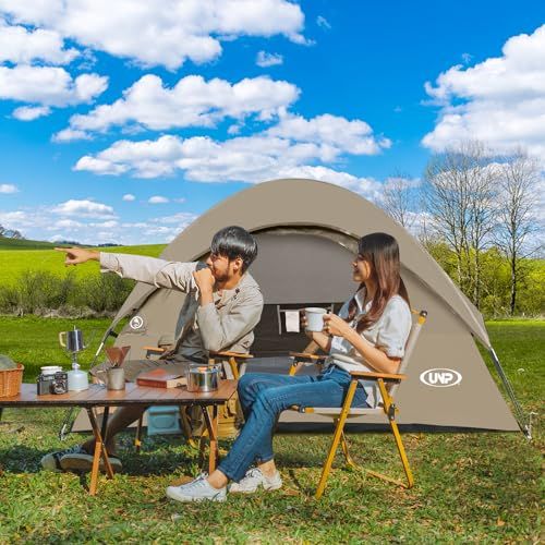 新品】UNP テント 2人用 キャンプテント 4人用 2?3人用 ソロテント