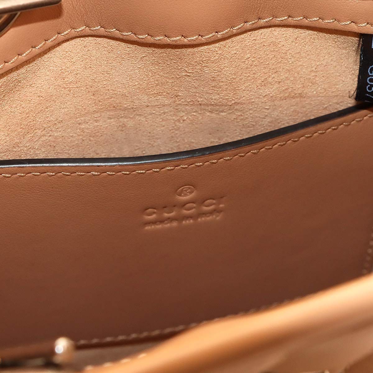 新品同様 グッチ GUCCI GGマーモント キルティング ミニ 2way ハンド 