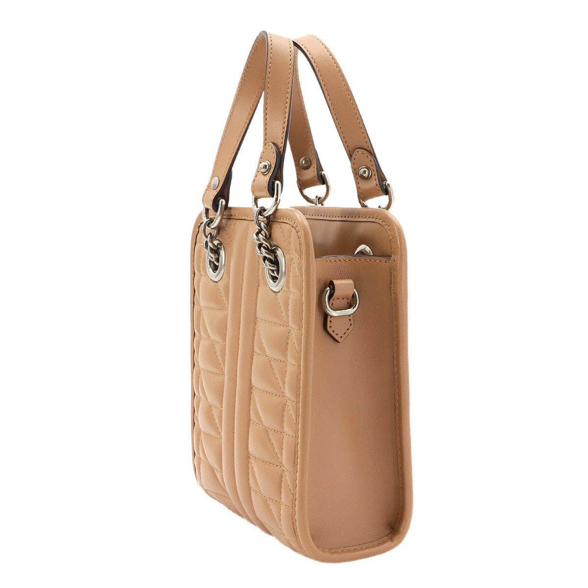 新品同様 グッチ GUCCI GGマーモント キルティング ミニ 2way ハンド 