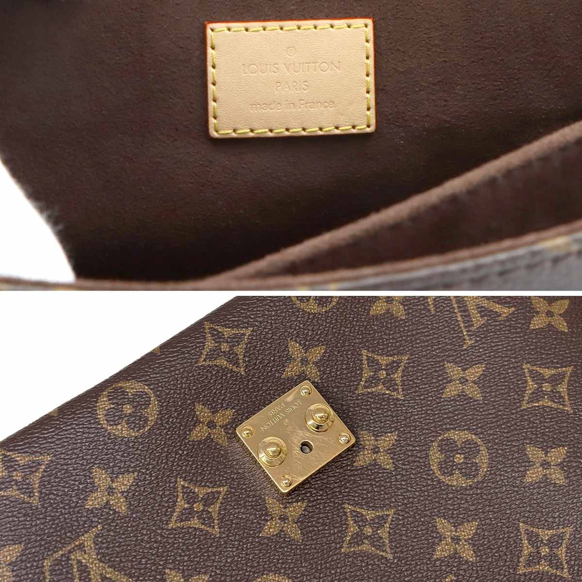 新品同様 ルイ ヴィトン LOUIS VUITTON モノグラム ポシェット 