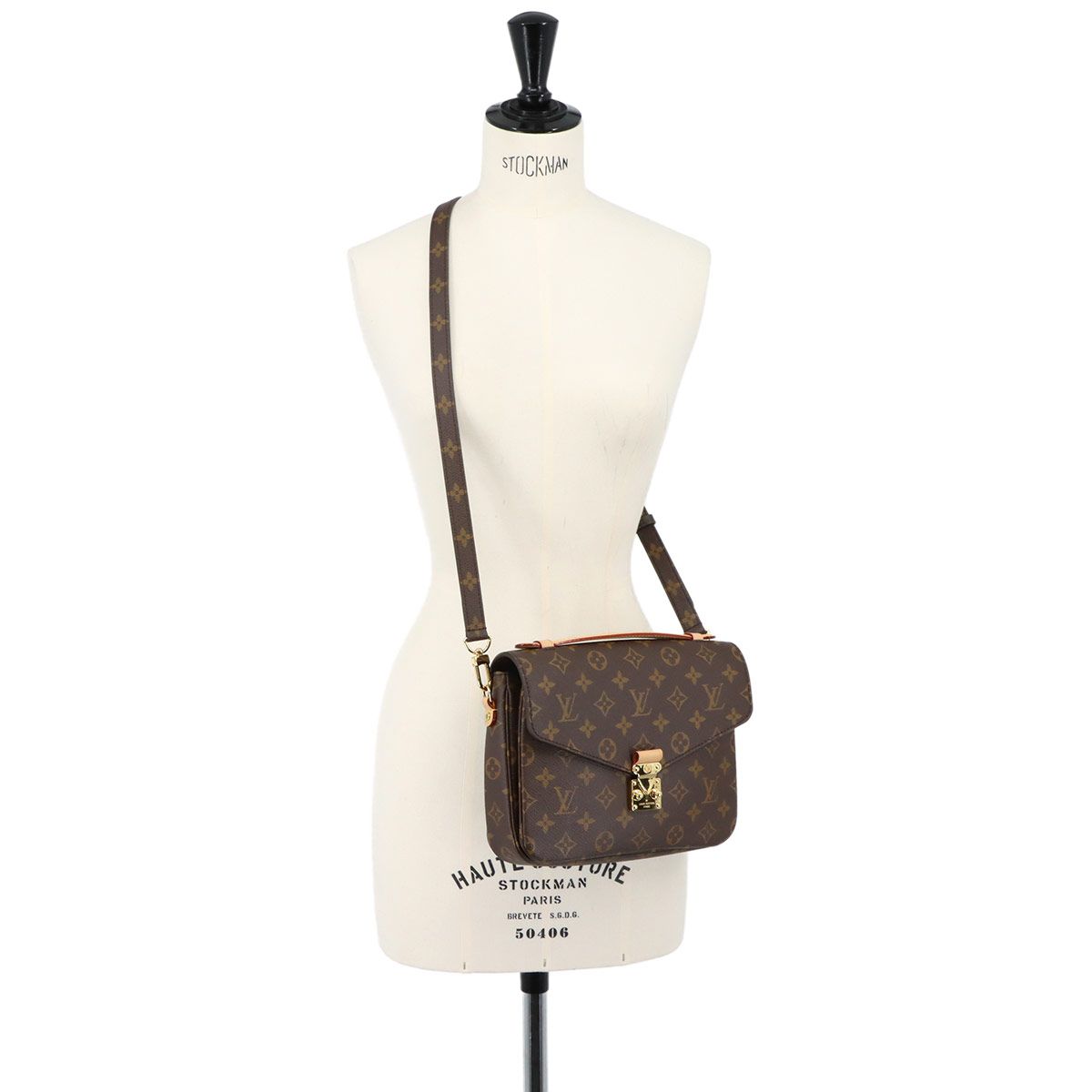 新品同様 ルイ ヴィトン LOUIS VUITTON モノグラム ポシェット 
