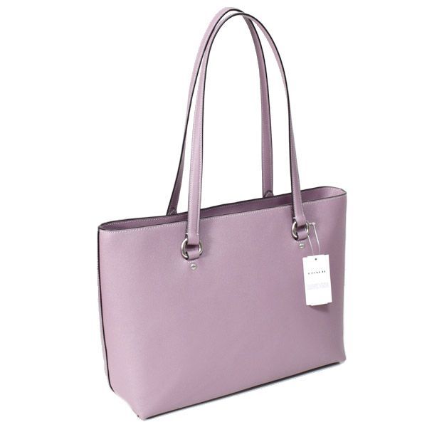 コーチ バッグ COACH トート レザー ステーション ジップ トートバッグ