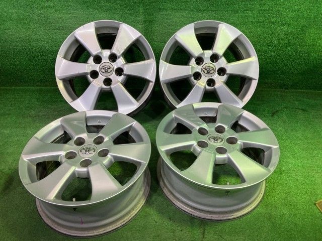 トヨタ TOYOTA 純正 アルファード ANH25W ホイール アルミ シルバー 16インチ 6.5J 5穴 4本 114.3 +33 42611-58211