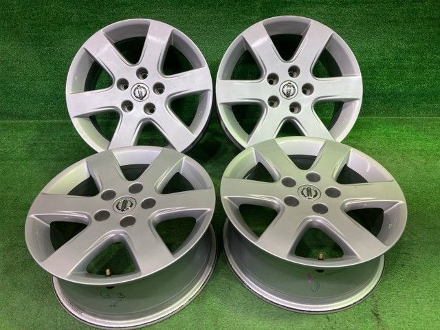 日産 NISSAN 純正 ステージア HM35 ホイール アルミ シルバー 16インチ 6.5J 5穴 4本 114.3 +40 40300-AL525