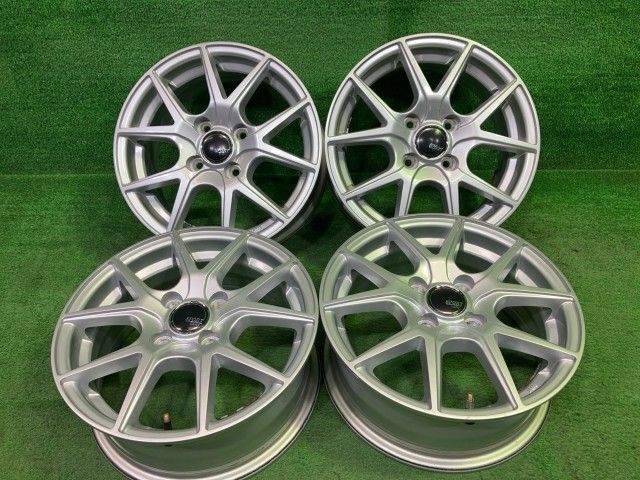 SPORT DAYSY ﾔﾘｽ ﾉｰﾄ ホイール アルミ シルバー 14インチ 5.5J 4穴 4本 100 +43