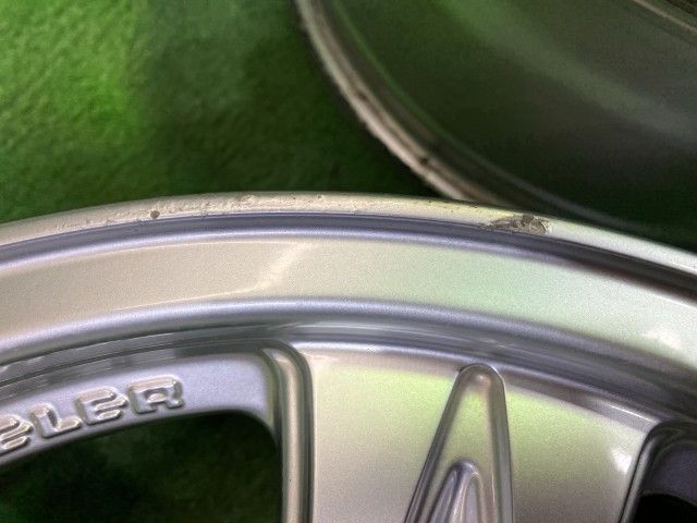 キーラー ﾊｲﾗｯｸｽ ホイール アルミ シルバー 17インチ 7J 6穴 4本 139.7 