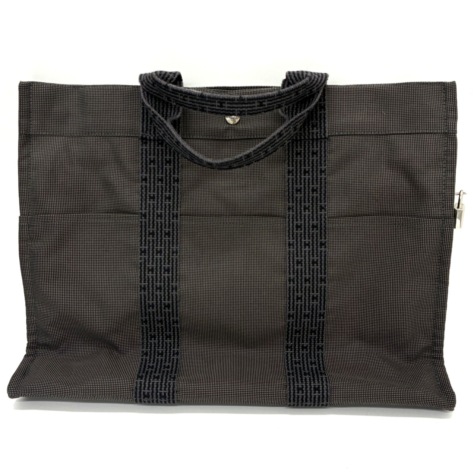 ◇HERMES◇エルメス エールライン MMトートバッグ グレー - メルカリ