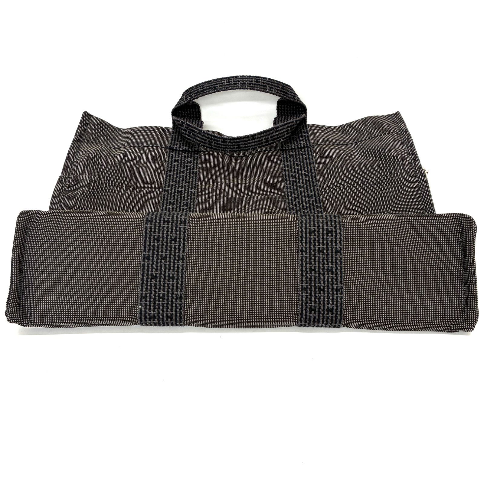 ◇HERMES◇エルメス エールライン MMトートバッグ グレー - メルカリ