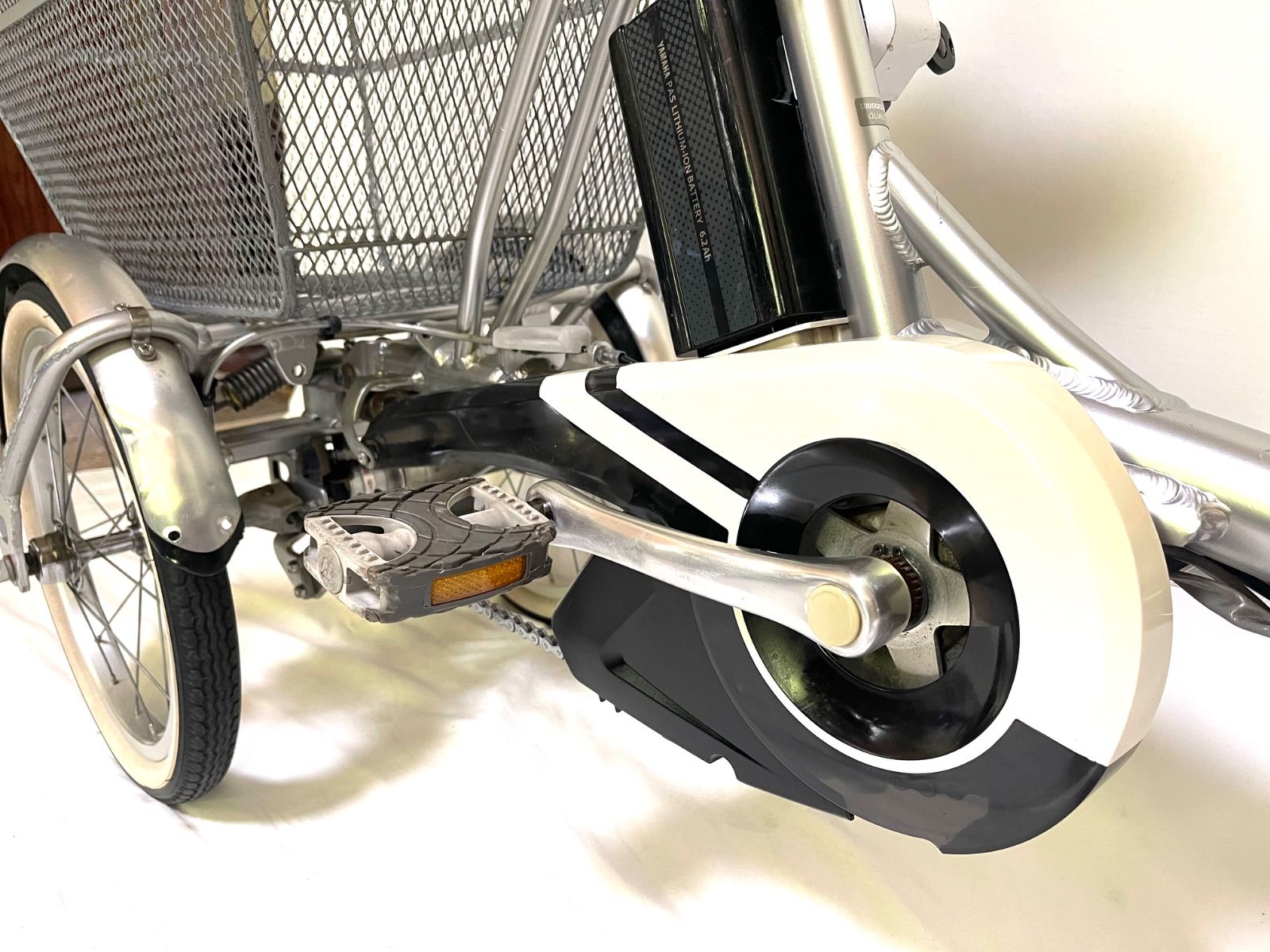 0362【動作確認済】送料無料 BRIDGESTONE 電動アシスト三輪自転車 