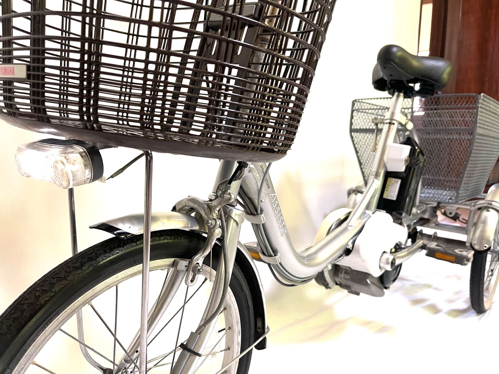 【即乘】送料無料 BRIDGESTONE電動三輪自転車 Assista動作確認済 ブリヂストン電動アシスト三輪自転車
