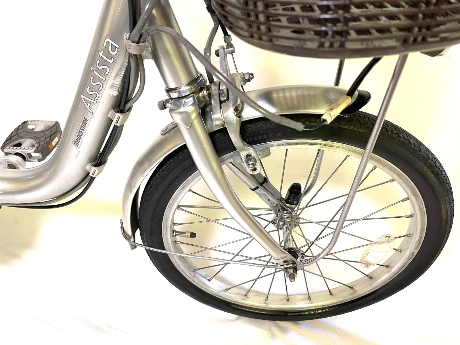 0362【動作確認済】送料無料 BRIDGESTONE 電動アシスト三輪自転車