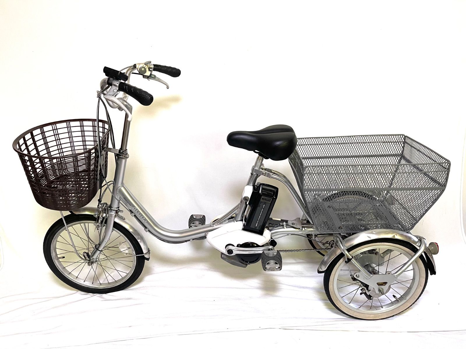 assista 電動アシスト自転車 シルバー SOLD OUT】電動自転車 ブリヂストン Assista アシスタ 26インチ
