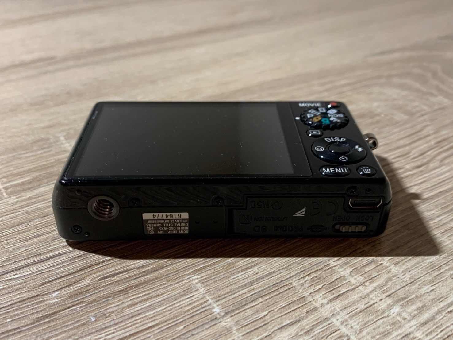 0837 Sony Cyber-shot DSC-WX5 ブラック デジカメ 【ネ】 - メルカリ