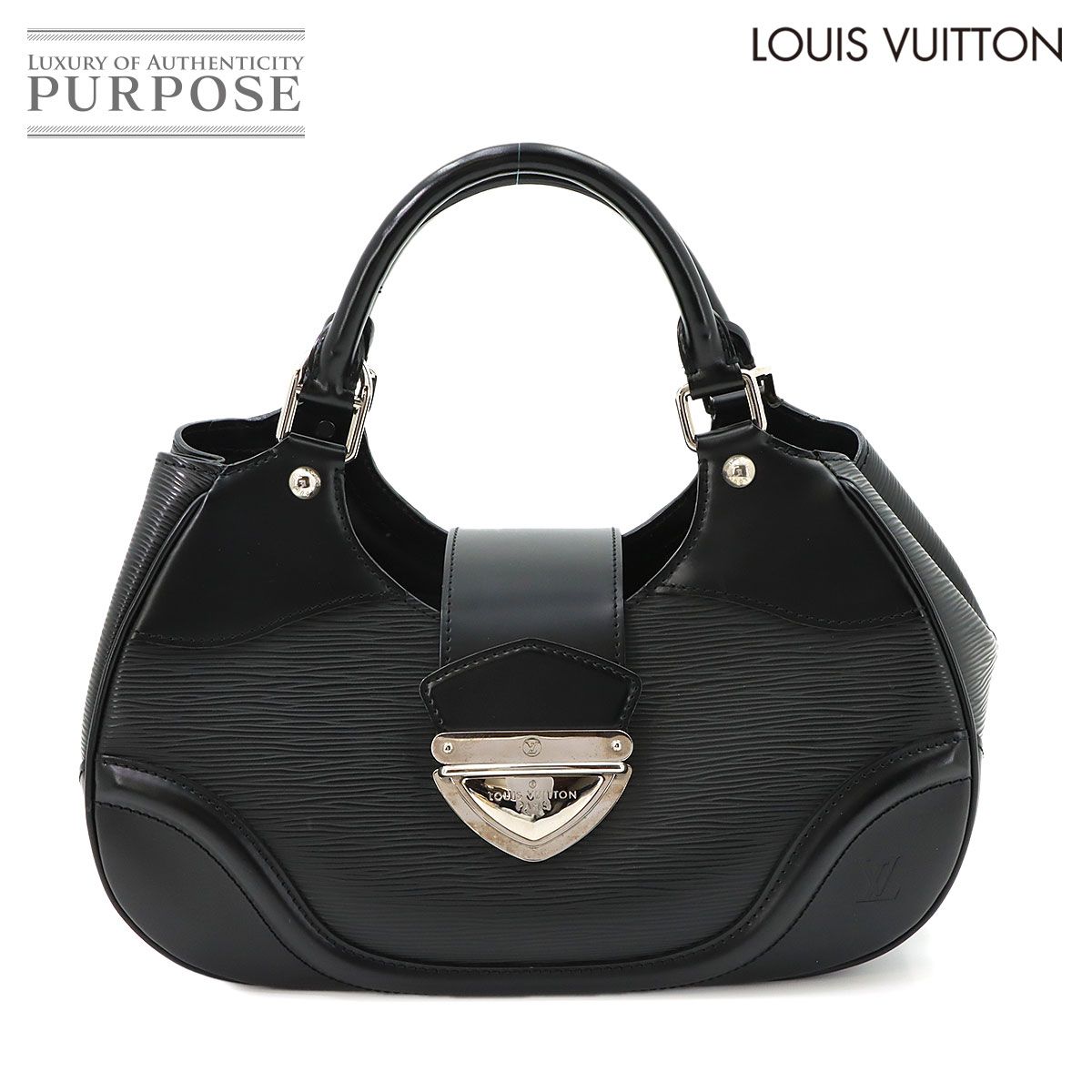 新品同様 ルイ ヴィトン LOUIS VUITTON エピ サック モンテーニュ 2way ハンド ショルダー バッグ ノワール M59302 90322615