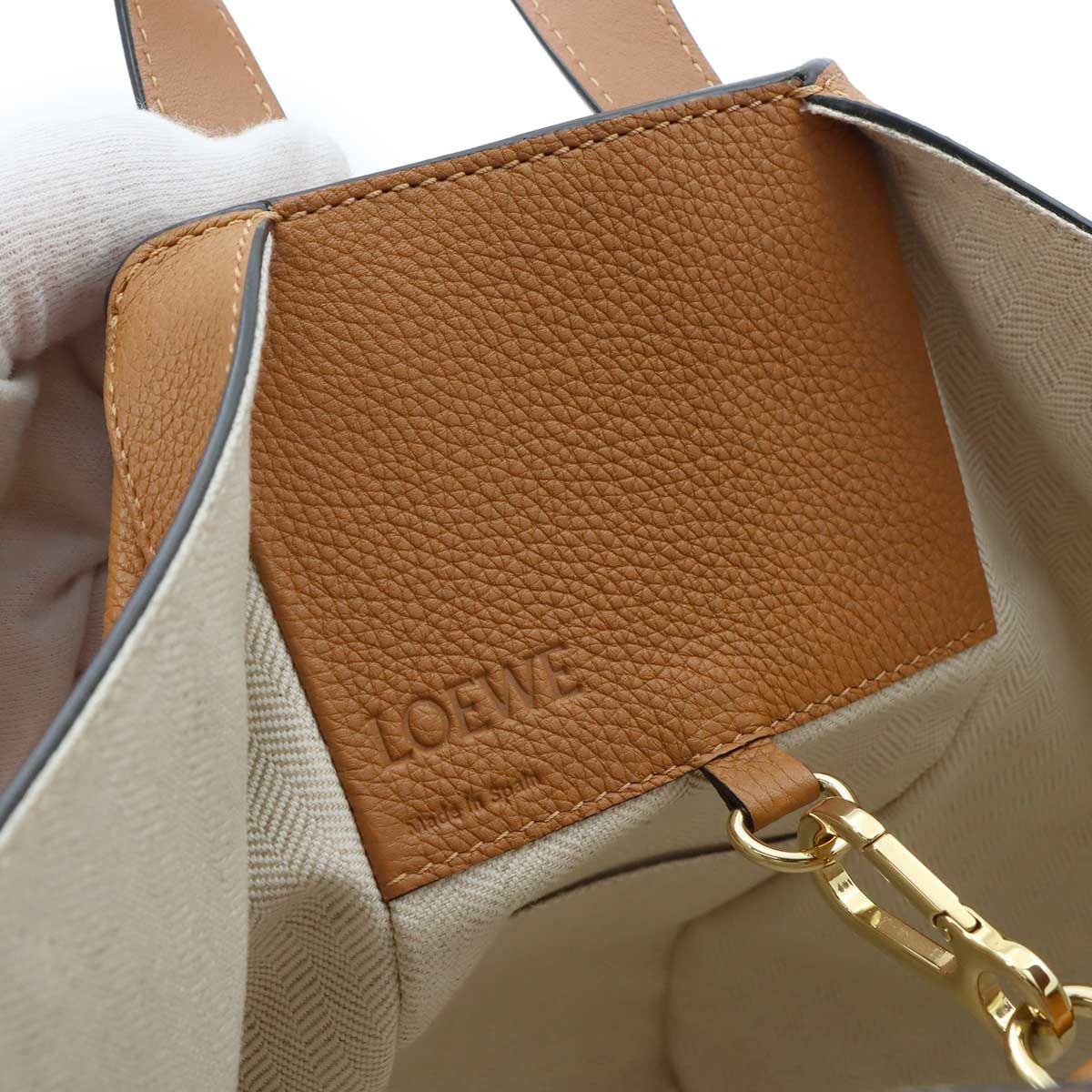 新品同様 ロエベ LOEWE ハンモック スモール 2way ハンド ショルダー