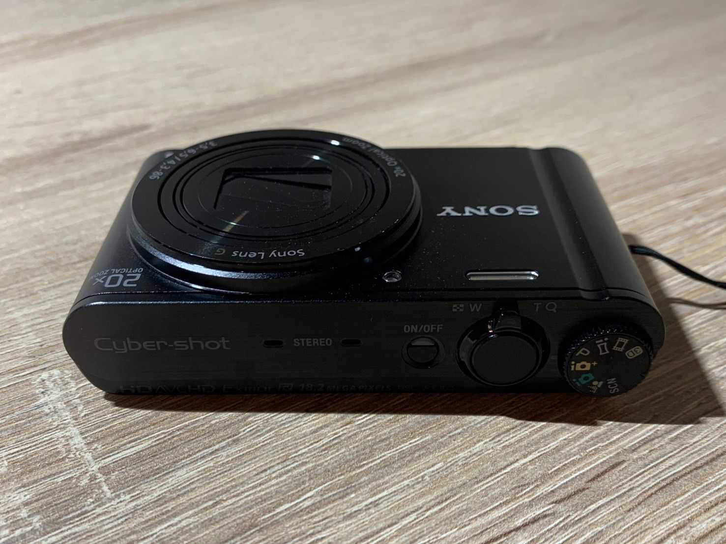 0839 Sony Cyber-shot DSC-WX300 ブラック デジカメ 動作確認済み 【ネ