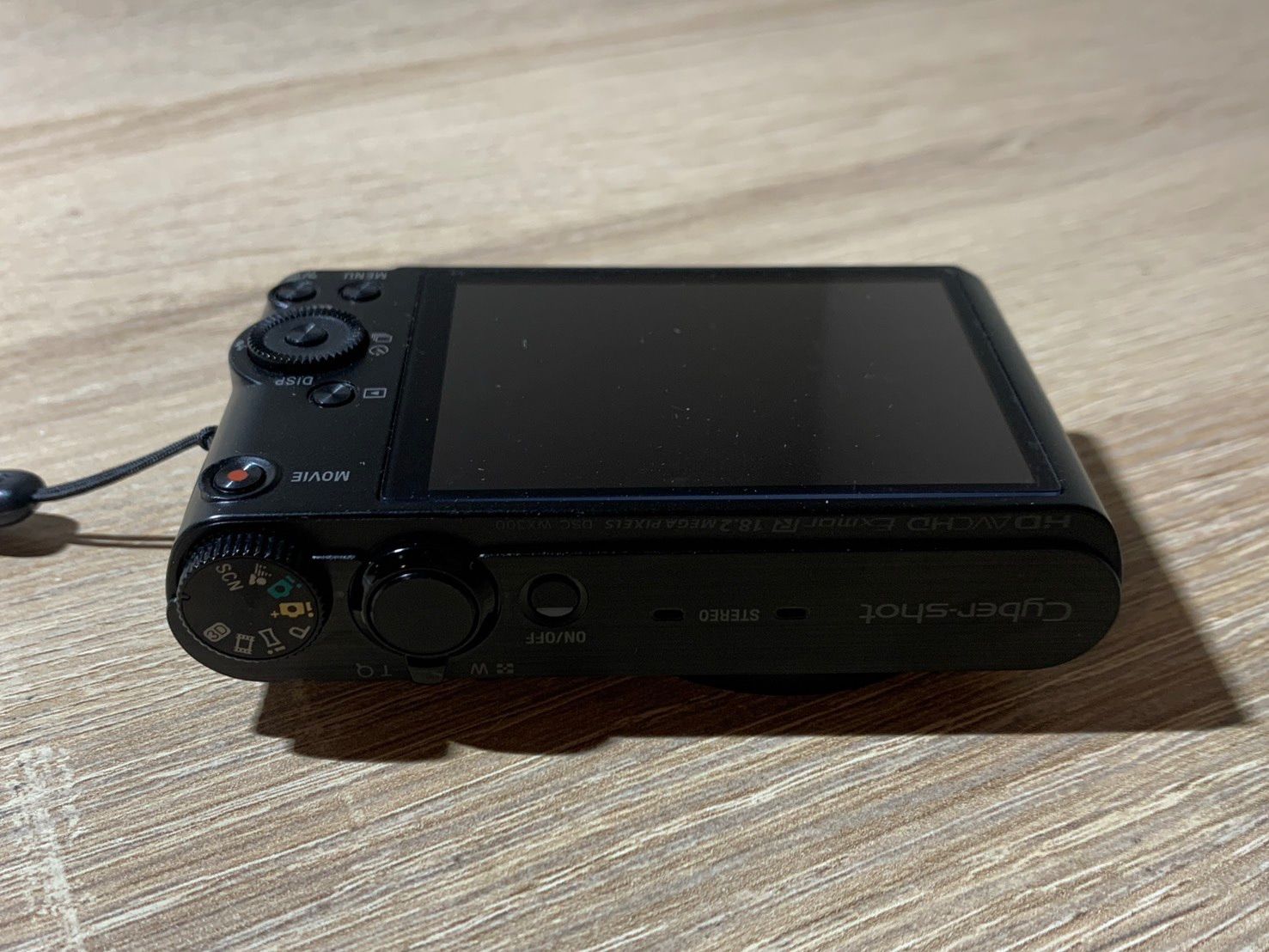 0839 Sony Cyber-shot DSC-WX300 ブラック デジカメ 動作確認済み 【ネ 